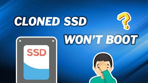 acronis clone ssd won't boot|cloning ssd hard drive not working.